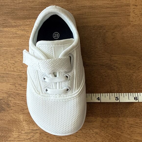 WHITIN Toddler Little Kids Barefoot Shoes Wide Toe Box Size 8 Wide Toddler White - Picture 7 of 10
